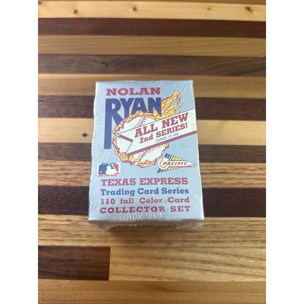 Nolan Ryan Texas Express 110 Card Collector Set 2nd Series Factory Sealed